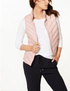 Marks & Spencer Lightweight Down & Feather Gilet Petal Pink