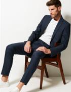 Marks & Spencer Navy Slim Fit Trousers