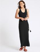 Marks & Spencer Jersey Maxi Dress Black