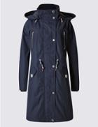 Marks & Spencer Parka Jacket With Stormwear&trade; Navy