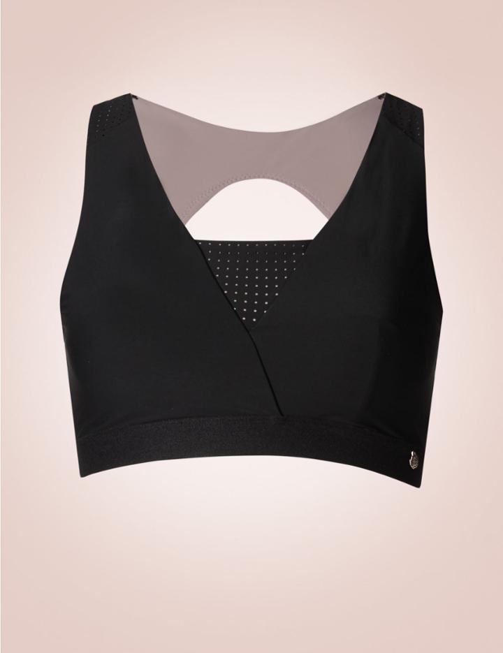 Marks & Spencer Active Medium Impact Crop Top Black