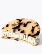 Marks & Spencer Resin Bulldog Hair Clip Brown Mix