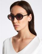 Marks & Spencer Round Sunglasses Brown