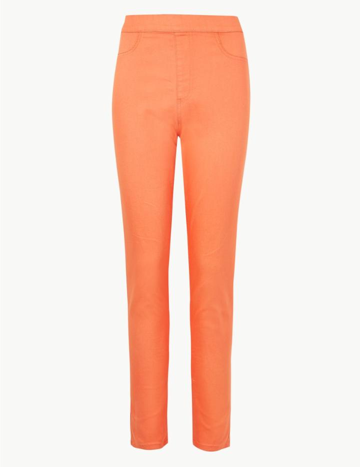 Marks & Spencer High Waist Jeggings Light Coral