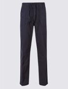 Marks & Spencer Pure Cotton Chinos Navy