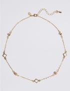 Marks & Spencer Gold Plated Necklace Gold Mix