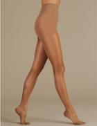 Marks & Spencer 20 Denier Firm Support Tights Brown Haze