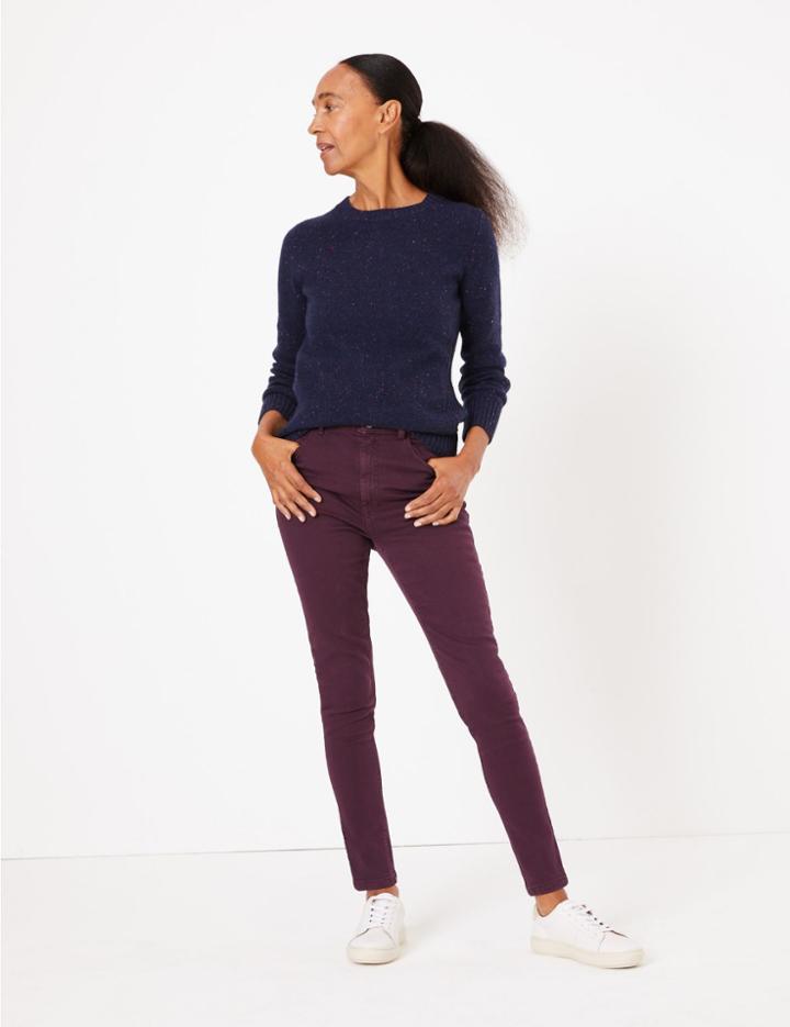 Marks & Spencer Super Skinny Ankle Grazer Jeans Dark Grape