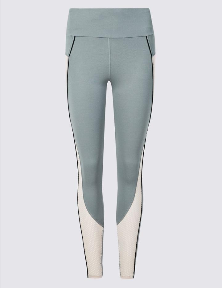 Marks & Spencer Light As Air Sport Leggings Grey Mix