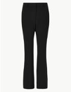 Marks & Spencer Slim Boot Cut Trousers Black