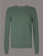 Marks & Spencer Pure Cashmere Jumper Avocado