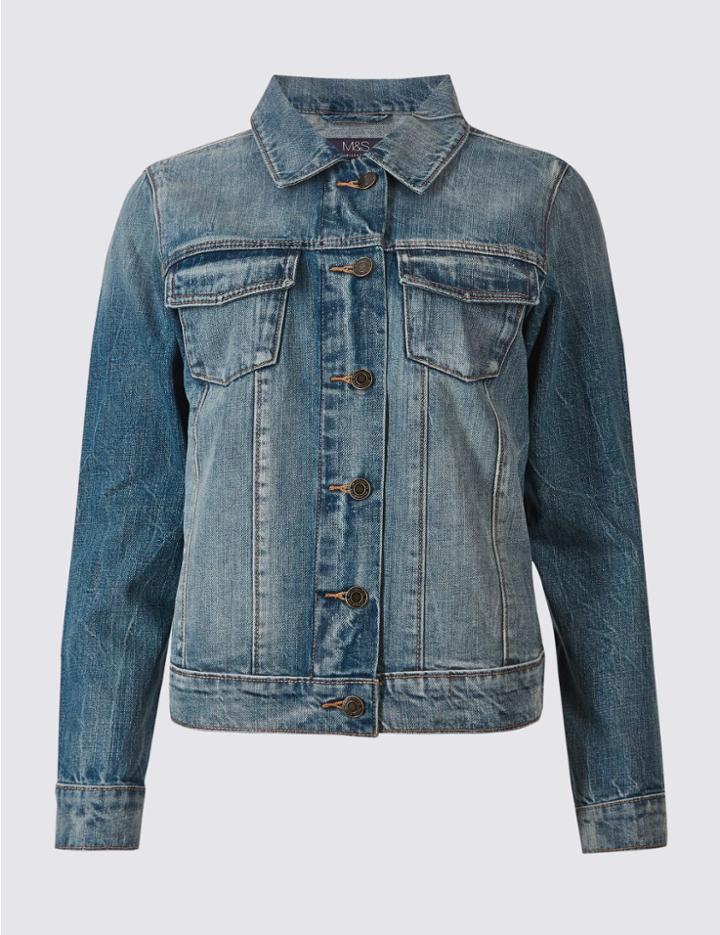 Marks & Spencer Petite Denim Jacket Light Denim