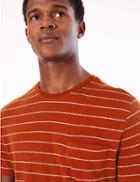 Marks & Spencer Striped T-shirt Dark Orange