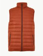 Marks & Spencer Down And Feather Stormwear&trade; Gilet Rust