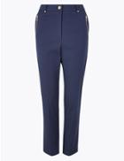 Marks & Spencer Straight Ankle Grazer Trousers