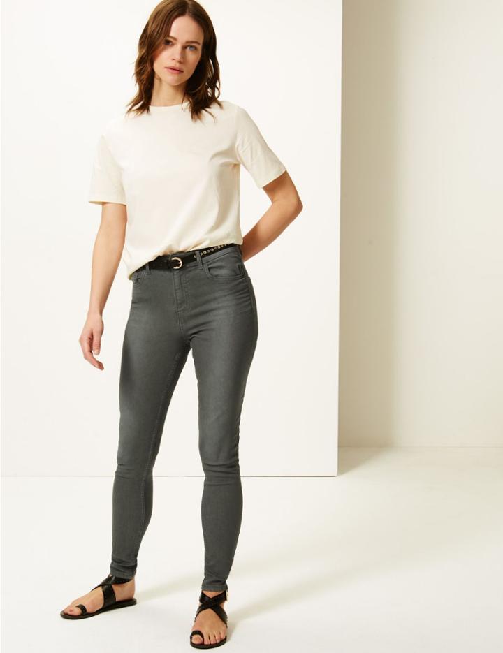 Marks & Spencer Ivy Skinny Leg Jeans Khaki