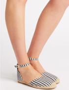 Marks & Spencer Two Part Striped Espadrilles Neutral