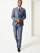 Marks & Spencer Tailored Fit Trousers Indigo