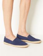 Marks & Spencer Slip-on Espadrilles With Freshfeet&trade; Navy