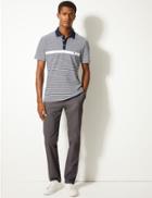 Marks & Spencer Slim Fit Chinos With Stretch Mid Grey