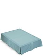 Marks & Spencer Non-iron Pure Egyptian Cotton Valance Sheet - 230 Thread Count Light Verdigris