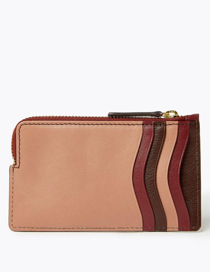 Marks & Spencer Leather Coin Purse Melba Blush