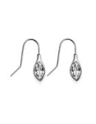 Marks & Spencer Navette Drop Earrings Made With Swarovski&reg; Elements White Mix