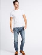 Marks & Spencer Sustainable Stay Fresh Stretch Jeans Medium Blue Mix