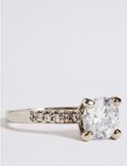 Marks & Spencer Platinum Plated Diamant Ring