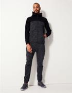 Marks & Spencer Active Cotton Rich Hooded Neck Sweatshirt Black Mix