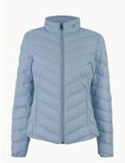 Marks & Spencer Lightweight Down & Feather Jacket Light Blue