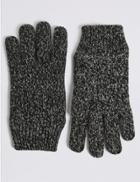 Marks & Spencer Knitted Gloves Grey