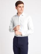 Marks & Spencer Pure Cotton Modern Slim Fit Shirt White