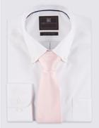 Marks & Spencer Pure Silk Tie Pink Mix