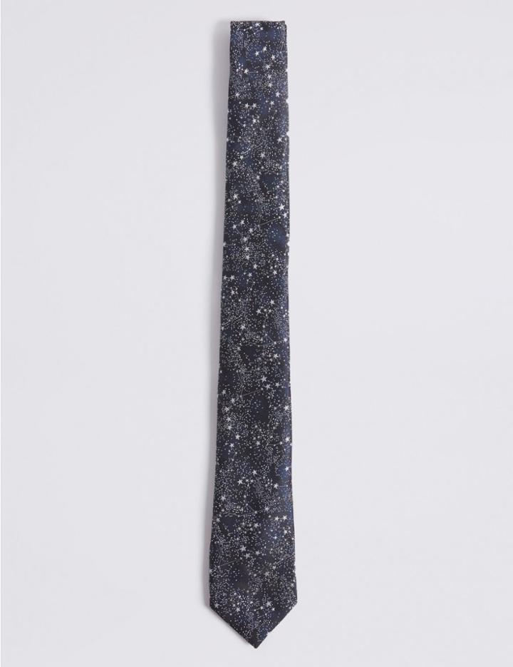 Marks & Spencer Galactic Tie Blue Mix