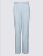 Marks & Spencer Straight Leg Trousers Ice Blue