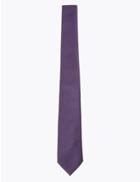 Marks & Spencer Twill Tie Purple