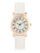 Marks & Spencer Round Face Vintage Inspired Watch Cream Mix