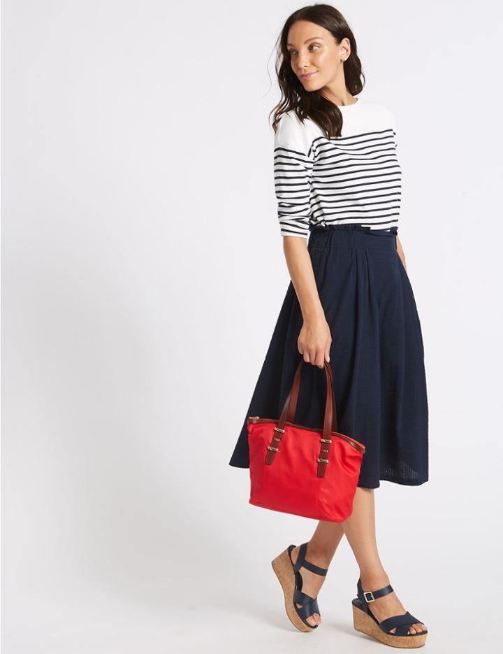 Marks & Spencer Tote Bag Red Mix