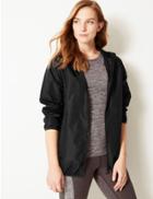 Marks & Spencer Short Pack Away Parka Black