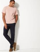 Marks & Spencer Tapered Fit Pure Cotton Chinos