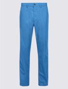 Marks & Spencer Super Lightweight Regular Fit Chinos Cobalt