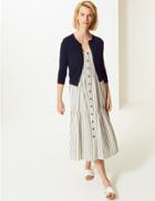 Marks & Spencer Cropped 3/4 Sleeve Dress Cardigan