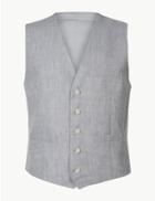 Marks & Spencer Tailored Fit Waistcoat Grey