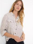 Marks & Spencer Striped Relaxed Fit Shirt