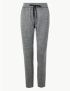 Marks & Spencer Jaspe Quick Dry Joggers Grey Mix