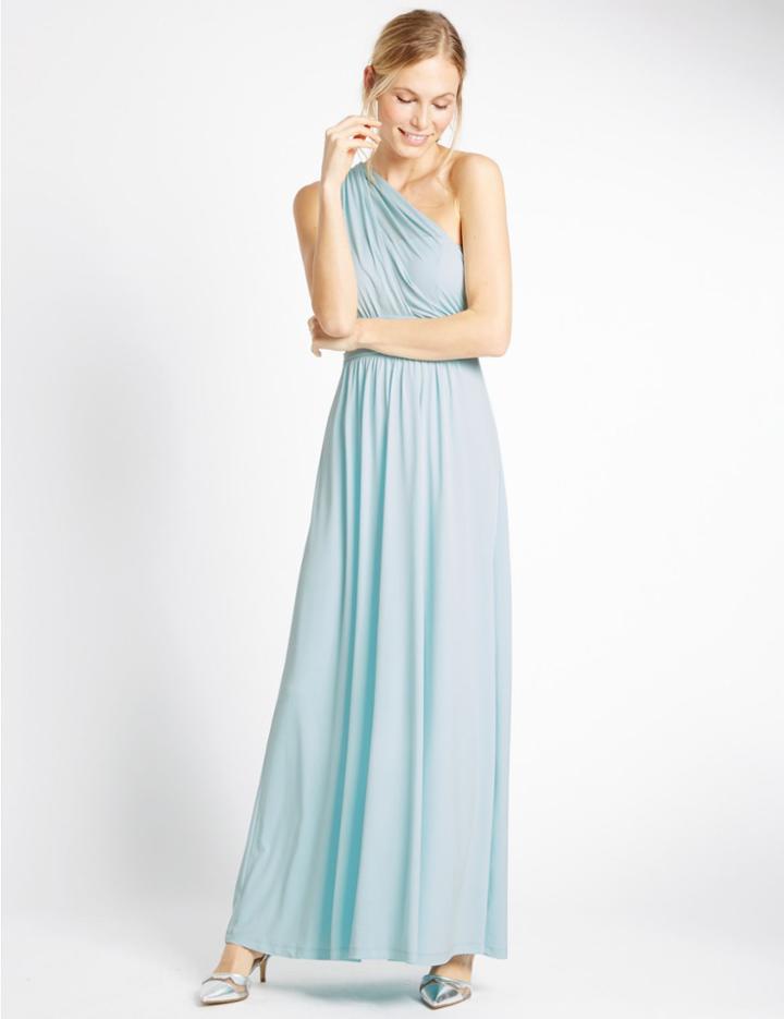 Marks & Spencer Multiway Strap Maxi Dress Duck Egg