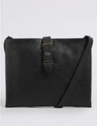Marks & Spencer Faux Leather Soft Stud Cross Body Bag Black