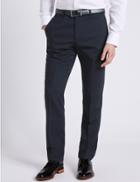 Marks & Spencer Navy Slim Fit Trousers Navy