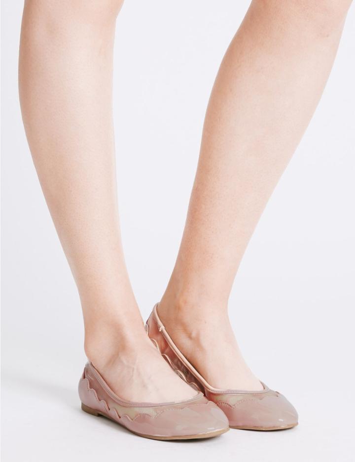 Marks & Spencer Mesh Pumps With Insolia Flex&reg; Nude